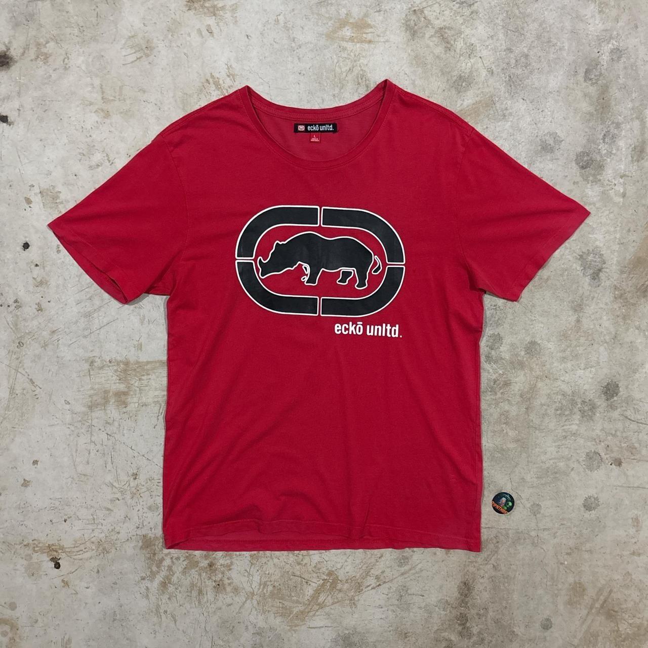 Y2K Ecko Unltd classic rhino logo tee Size L Unisex T-Shirt S