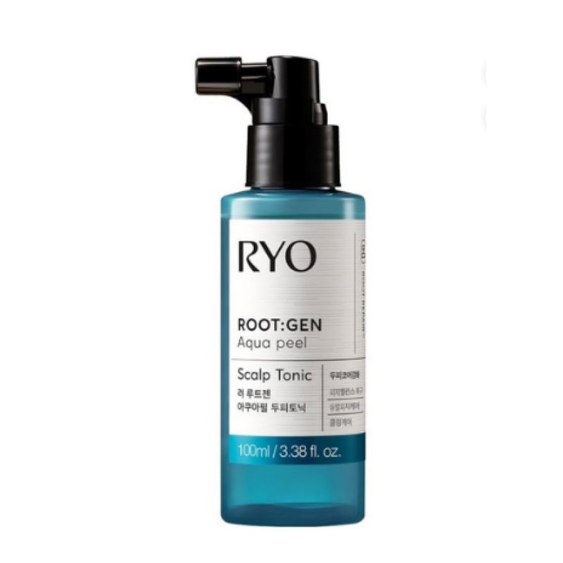 Ryo Root:Gen Cooling Scalp Hair Loss Care Aqua Peel Hair Tonic 100ml