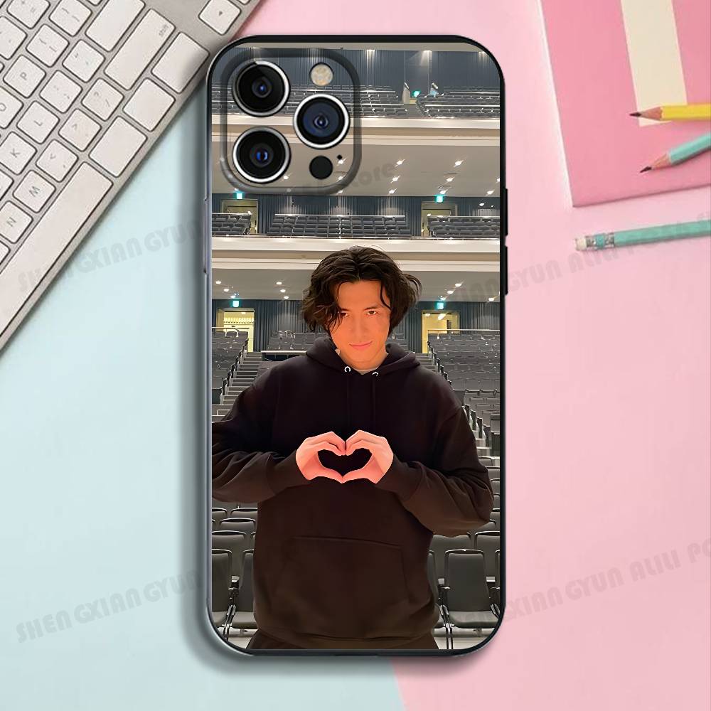 

Singer F-Fujii Kaze Black Matte Phone Case For IPhone 17,16,15,14,13,12,13,12 Pro Max Plus XS Silicone Soft Back Cover iPhone17air