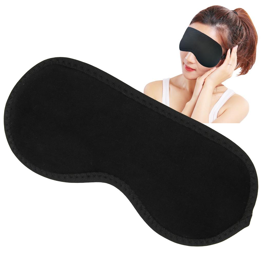 Magnet Blindfold Home Travel Sleep Mirco Velvet Soft Flexible Tightness Adjustable Eye Shade