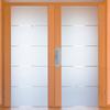 Door Handle Pull Stainless Steel Heavy Duty Push Plate For Sliding Barn Cabinet Closet Glass Shower Door Outdoor Interior
