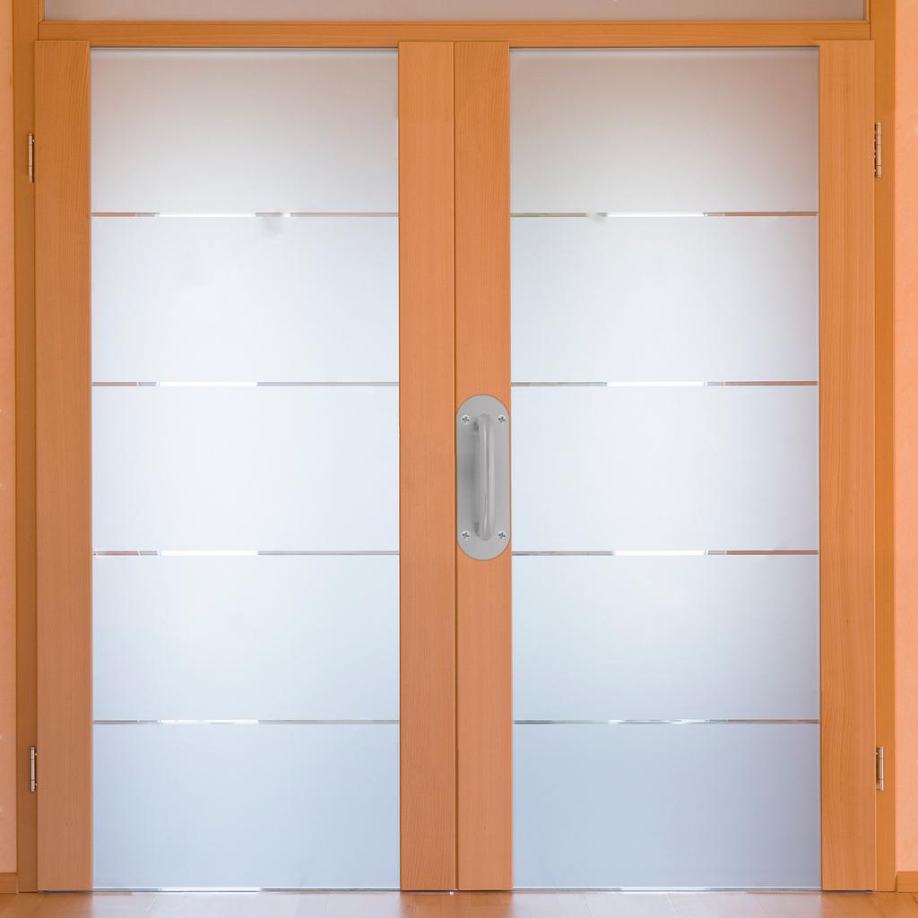 Door Handle Pull Stainless Steel Heavy Duty Push Plate For Sliding Barn Cabinet Closet Glass Shower Door Outdoor Interior