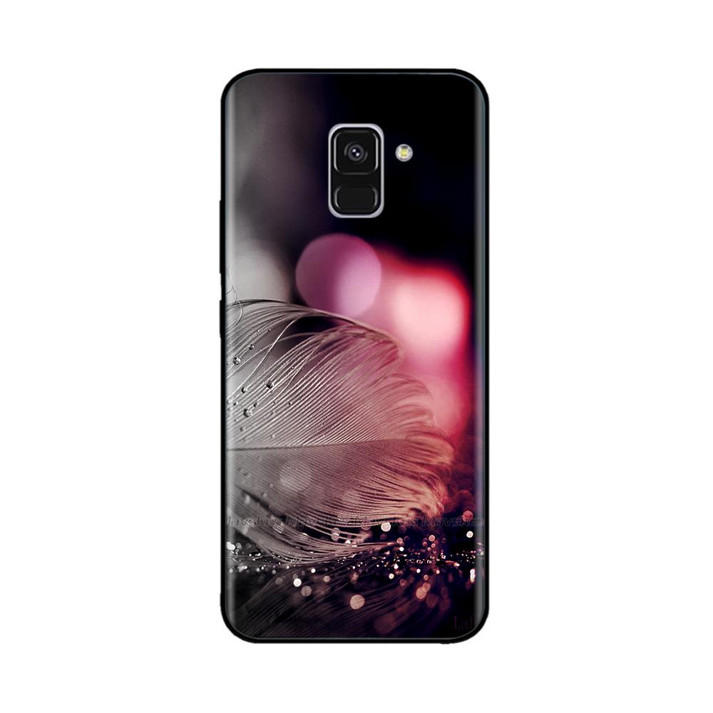 Für Samsung Galaxy A8 2018 Hülle Weiche TPU Handy Rückseite Für Samsung A8 Plus 2018 A730 Cover GalaxyA8 A 8 Silikon Stoßstange Hülle