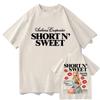 Sabrina Carpenter Short N Sweet Live On Tour 2024 TShirt Fashion Unisexs Aesthetics Retro TShirt Neutral Casual TShirt