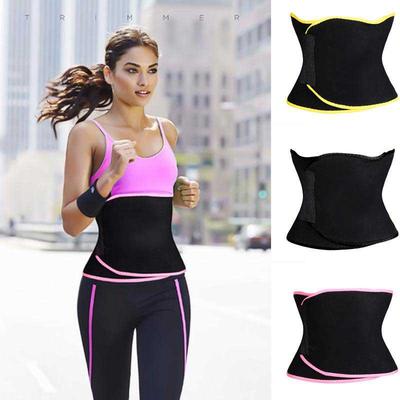 Sweat Waist Waist Trimmer Belt Stomach Slimming Fat Burn Weight Gym Body Building