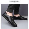 Men Breathable Casual Slip On Soft Sole Solid Color Business Daily Loafers