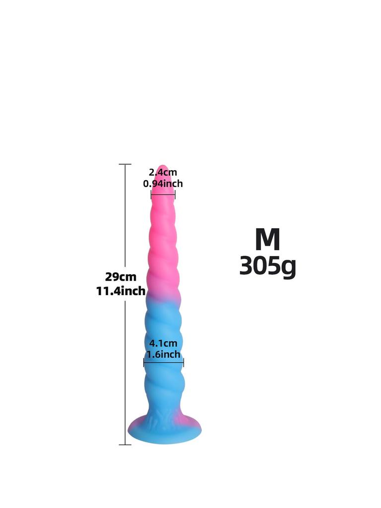 Super dlouhý svítící anální kolík anální dilatátor FairyKiss dámská hračka anální sexuální hračky pro dospělé barevné unisex S/M/L/XL