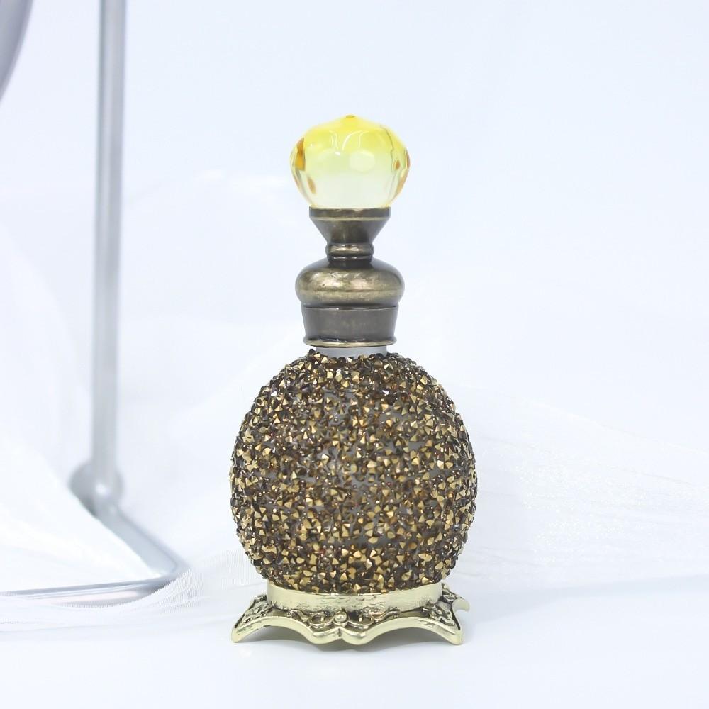 15ml Essential Oil Dispenser Bottle Glitter Sparkly Refillable Bottle Cosmetics Packaging