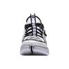 Li Ning Abrasion Resistant Breathable Mid Top Vintage Basketball Shoes Men's White Black AGBN069-1