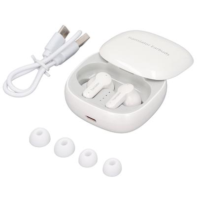 Fones de ouvido tradutores de idiomas com redução de ruído e tradução simultânea Bluetooth 5.0 sem fio