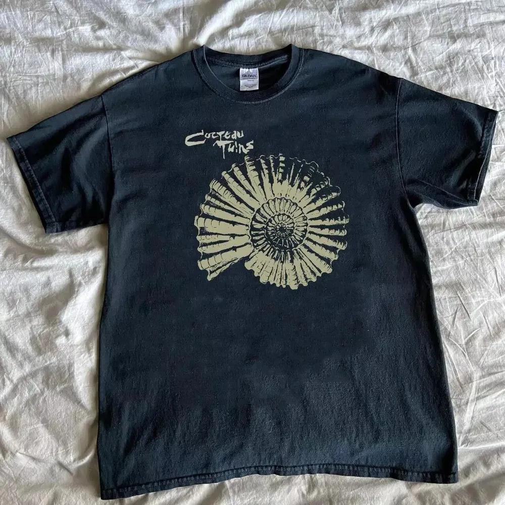 Unisex Short Sleeve Crew Neck Cotton T Shirt Cocteau Twins Band XXXXL