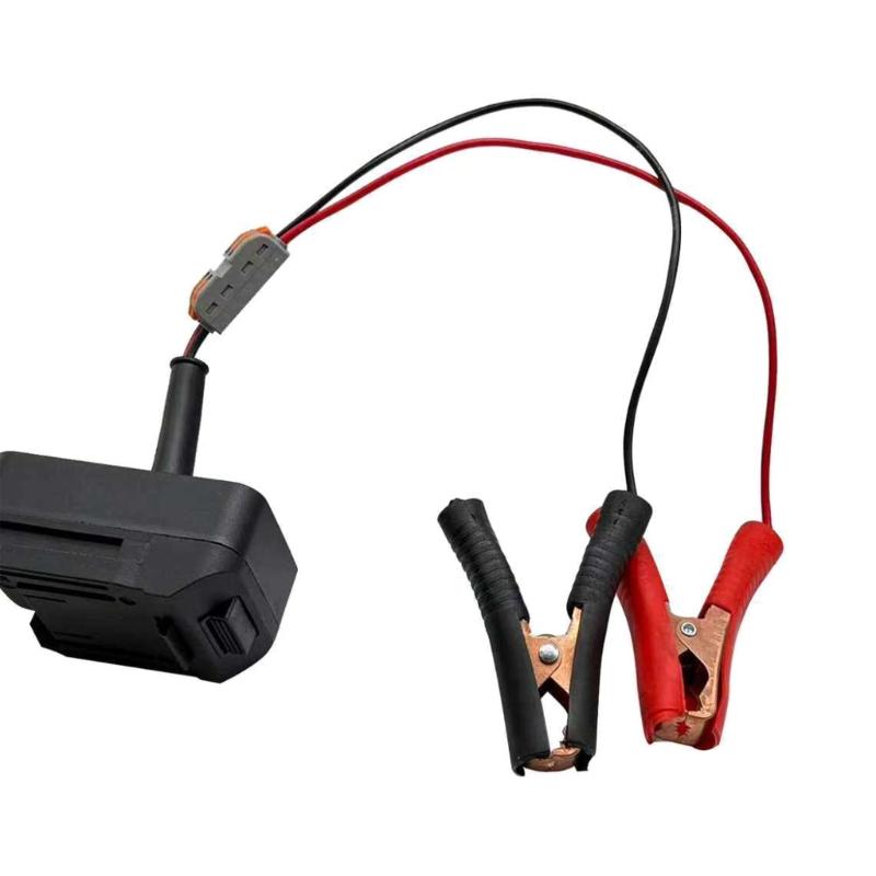 High Capacity Jumping Starter Charging for Battery Boosting Cable Adapter Emergency Power With Clip Car Accessories