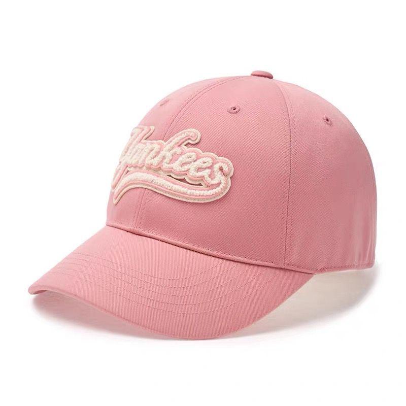 

Unisex Korean Style MLB NY/LA Embroidered Baseball Cap - Versatile Academy Design Single Cap