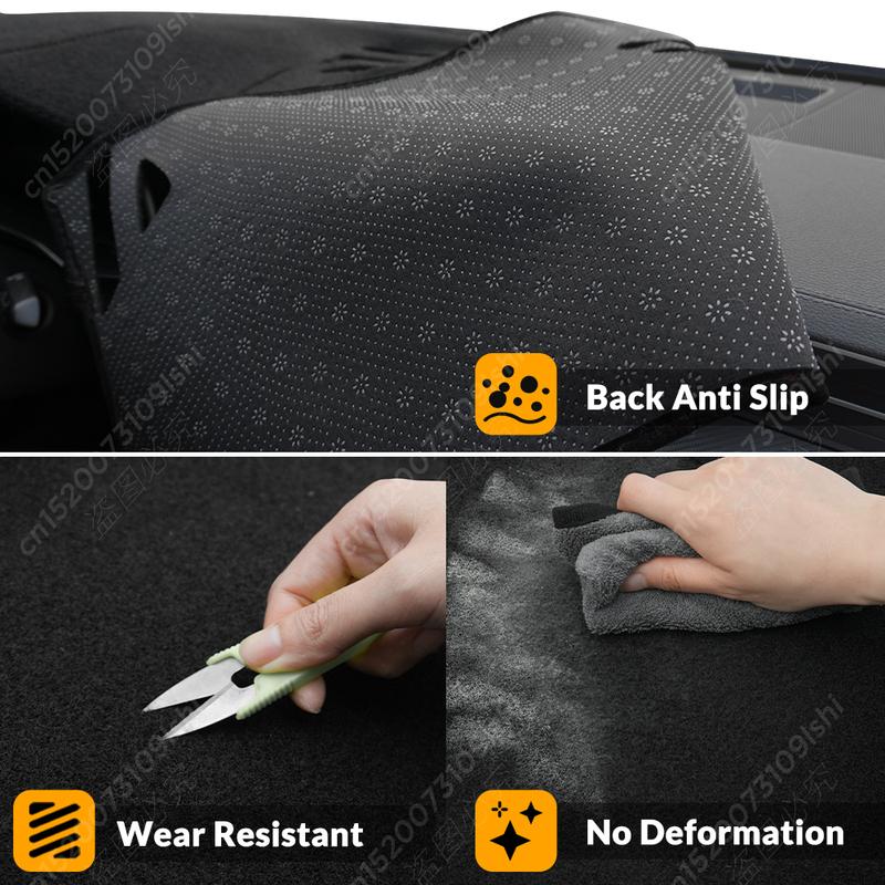 Car Dashboard Cover For Toyota Camry 70 XV70 2018 Dash Mat Sun Shade Anti-UV Carpets Car Accessories