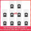 Compatible For ( Dreame L10S Ultra Gen 2, L30S Ultra, L30 Pro Ultra ) Parts Accessories Main Side Brush Filter Mop Rag Dust Bag