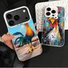 Chicken Hen Rooster Soft Phone Case for iPhone 15 16 17 Pro Max 17Air 16E 14 Plus 13 12 Mini Shockproof Cover Back Shell