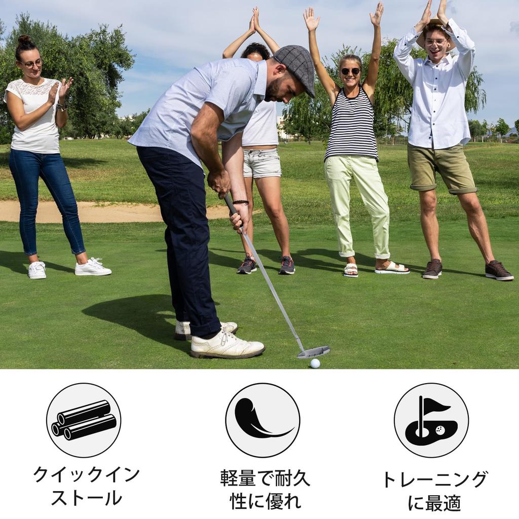 Golf Double-Sided Putting Set, Love Putter, Right-Handed, Unisex, 33 inches