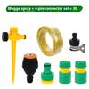 1pc Garden Sprinkler Rotating Lawn Sprinkler for Yard 360-DegreeAutomatic Rotating Head Lrrigation RotarySp Outdoor plastic