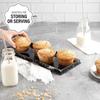 Dust-proof Cake Packaging Box Non-slip Bottom Bread Storage Container Cake Display Tray  Hotel