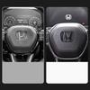 ABK1 ABS Car Steering Wheel Emblem Sticker Accessories For Honda Civic FIT Accord Prelude CRV 5th City CRZ CRX Jazz HRV Pilot Odyssey