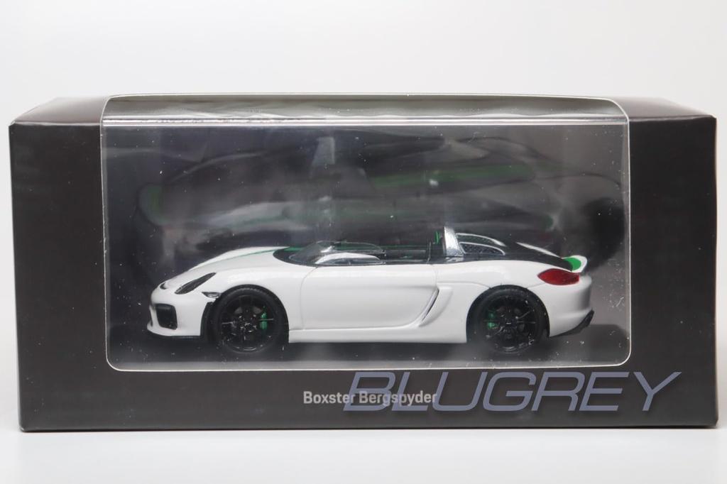Dealer Model Porsche Boxster Bergspyder White Boxster Bergspyder Limited 2000 Mini Car 1/43