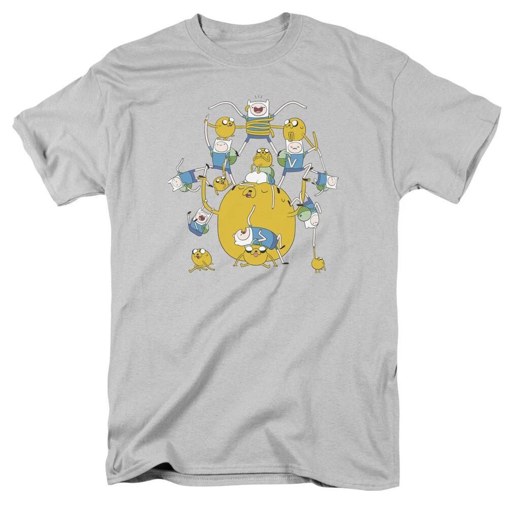 

Adventure Time Finn & Jake Group T-Shirt M