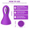 Klitoris-Brustvibrator, Saugen, Lecken, Zunge, Sexspielzeug für Frauen, Brustwarzen, Vagina-Stimulator, Orgasmus, kraftvolle Blowjob-Stimulation