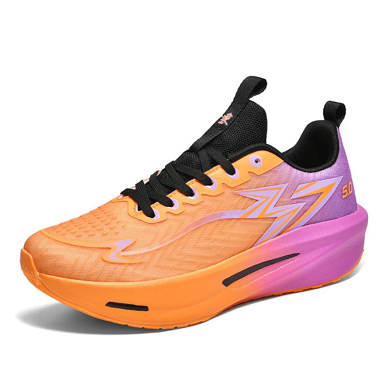 Couple Running Shoes 2025 New Summer Breathable Mesh Running Shoes Shock Absorption Lightweight Soft Sole Comfortable Casual Sports Shoes