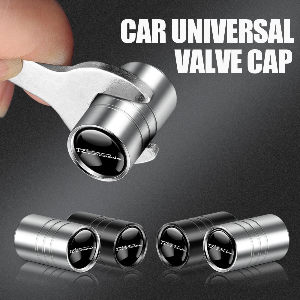 RCIZ5 4PCS Car Wheel Tire Valve Stem Cap Cover Auto Accessorie for Alfa Romeo Giulia 147 Stelvio Sportiva 156Mito Giulietta Tonale 166