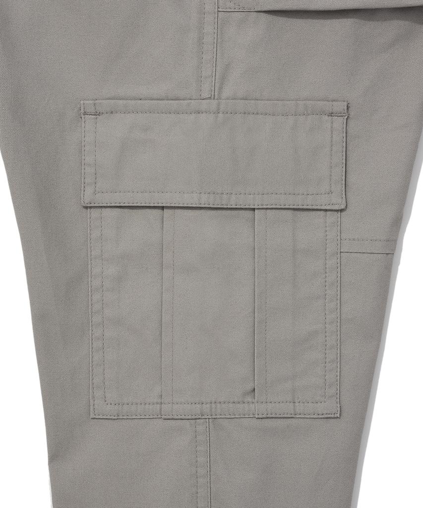 WACKY WILLY Parachute Cargo Pants Light Grey
