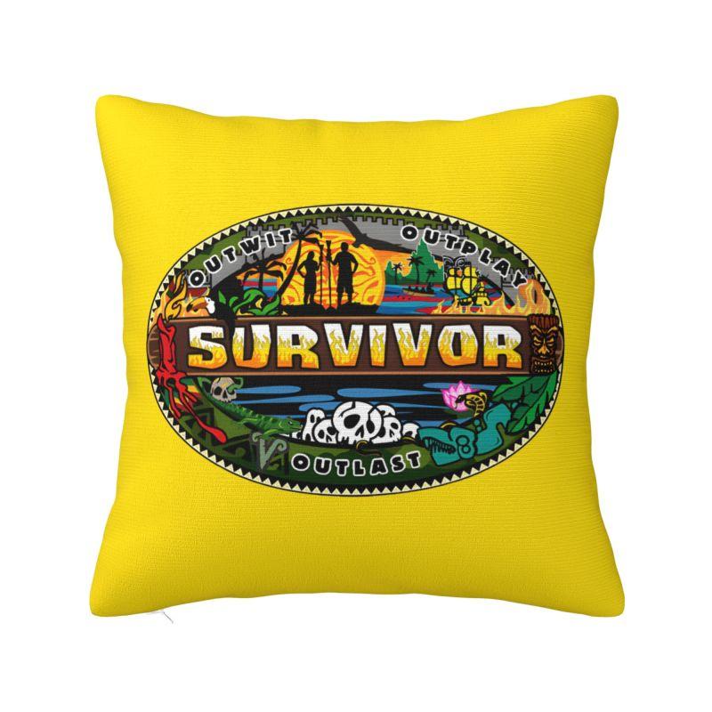 Adventure Game TV Show Survivor Throw Pillow Case Home Decorative Nordic Cushions Cover For Sofa Car Seat Polyester Pillowcase