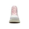 Li Ning Textile, Split Cow Leather Slip Resistant Abrasion Resistant High top Casual Shoes Women's AZGS004-2