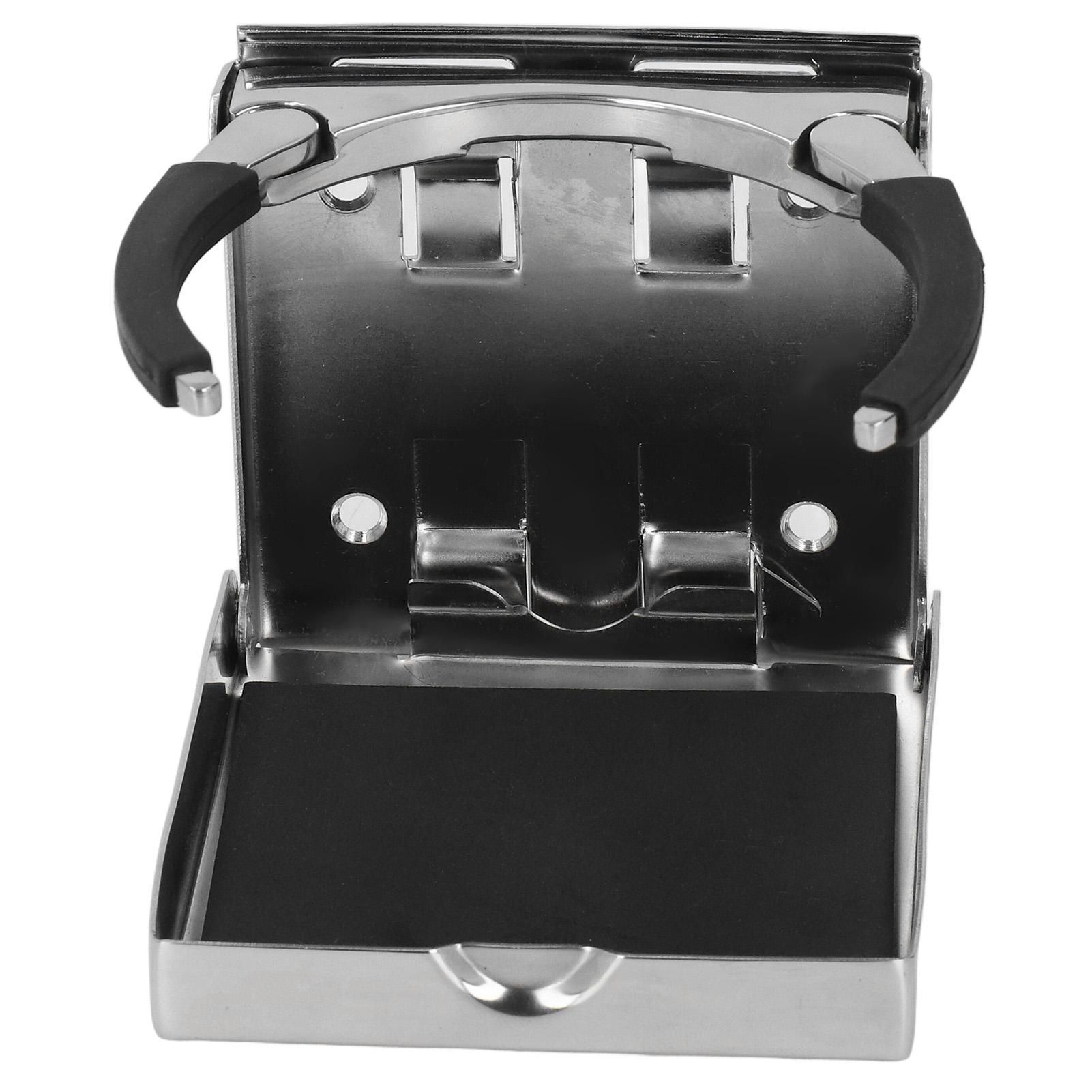 

Foldable Cup Holder Water Drink Cup Stand Stainless Steel Mount for Boat Yacht Car