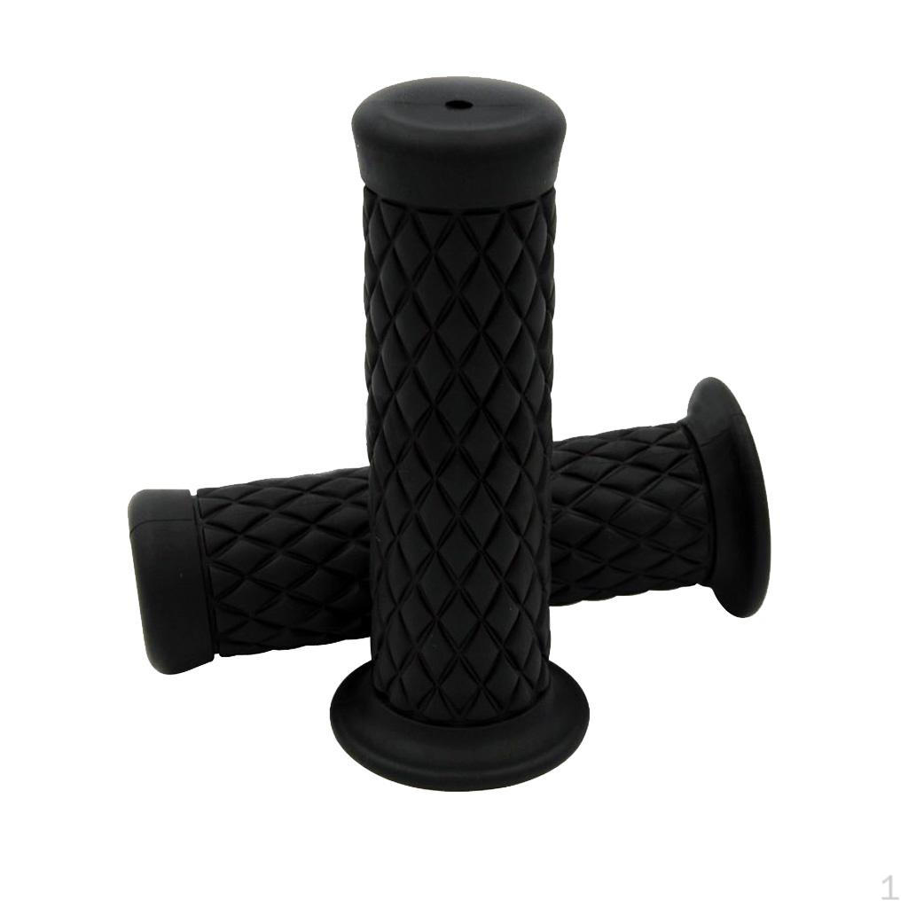 1 Pair Retro Motorcycle Handlebar Hand Grips For 8800
