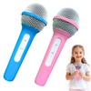 Fake Microphone for Karaoke Realistic Model Mic Dance Show Practice Perfect Costume Birthday Party Accessories