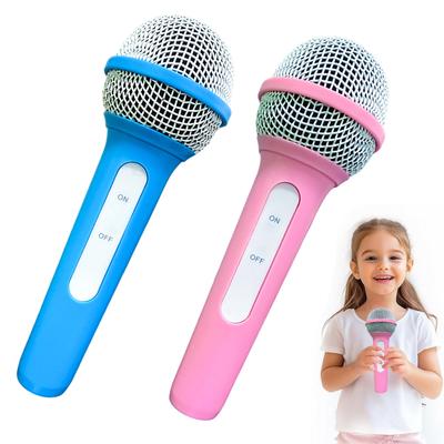 Fake Microphone for Karaoke Realistic Model Mic Dance Show Practice Perfect Costume Birthday Party Accessories