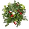 Christmas Decoration Xmas Garland Artificial Berries Garland Holiday Xmas Cabinet Table Artificial Leaf Decor Wreath