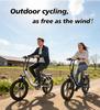 Samebike nova Ebike CY20Pro motor sem escovas 36V500W bateria destacável bicicleta elétrica freio a disco duplo pneus 3.0 Ebike