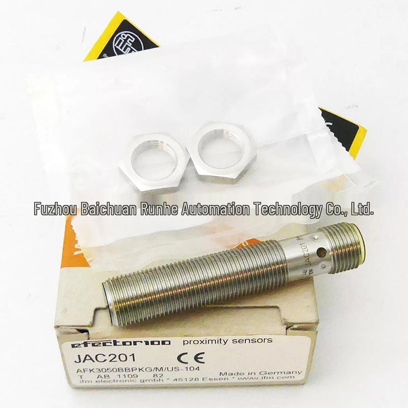 JAC201 ifm Диффузный отражающий фотоэлектрический датчик с высокой частотой переключения - Совершенно новый Оригинальный JAC201