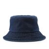 Denim Bucket Hat for Men Women Washed Cotton Fisherman Cap Unisex Retro Summer Sun Hat