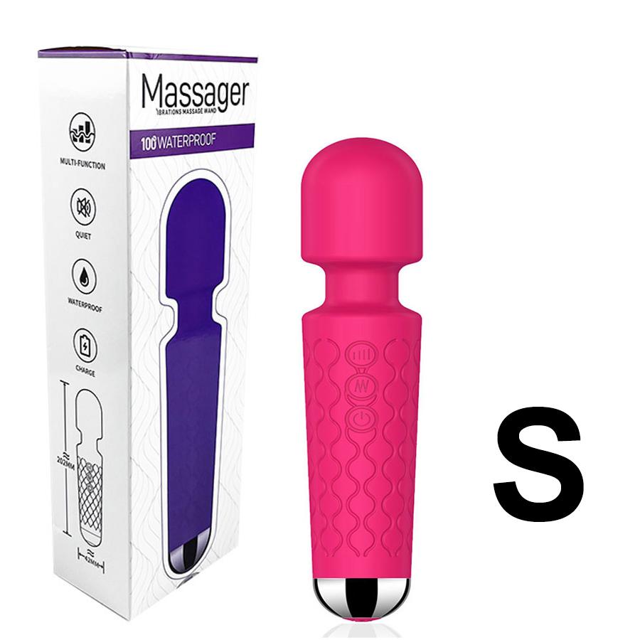 Kraftige tryllestavvibratorer for kvinner Klitorisstimulator AV Stick G Spotmassasjeapparat Kvinnelig onanist sexleketøy for kvinner