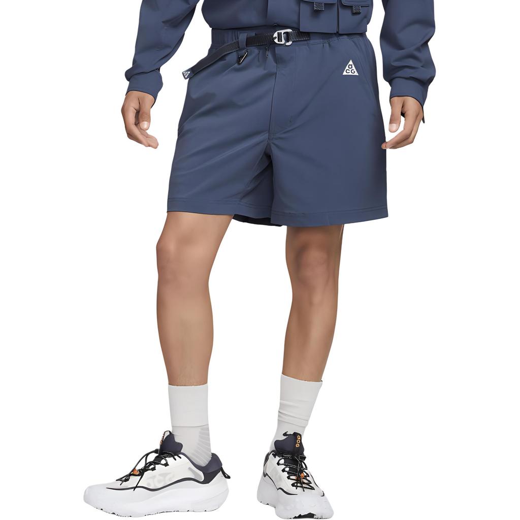 Nike ACG Embroidered Logo Comfortable Loose Fit Five-Point Casual Shorts Men Shorts Thunder-Blue FN2430-437