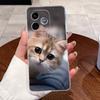 Jelly Casing For Honor 600 Lite / Honor 500 Smart 5G Clear Silicone Soft TPU Back Cover Cute Cat Rabbit Heart Protective Case
