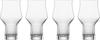 ZWIESEL GLAS Break-Resistant Beer Glasses, Beer Basic, for Stout Beer, 4-Piece Machine-Made Glass (l123650)
