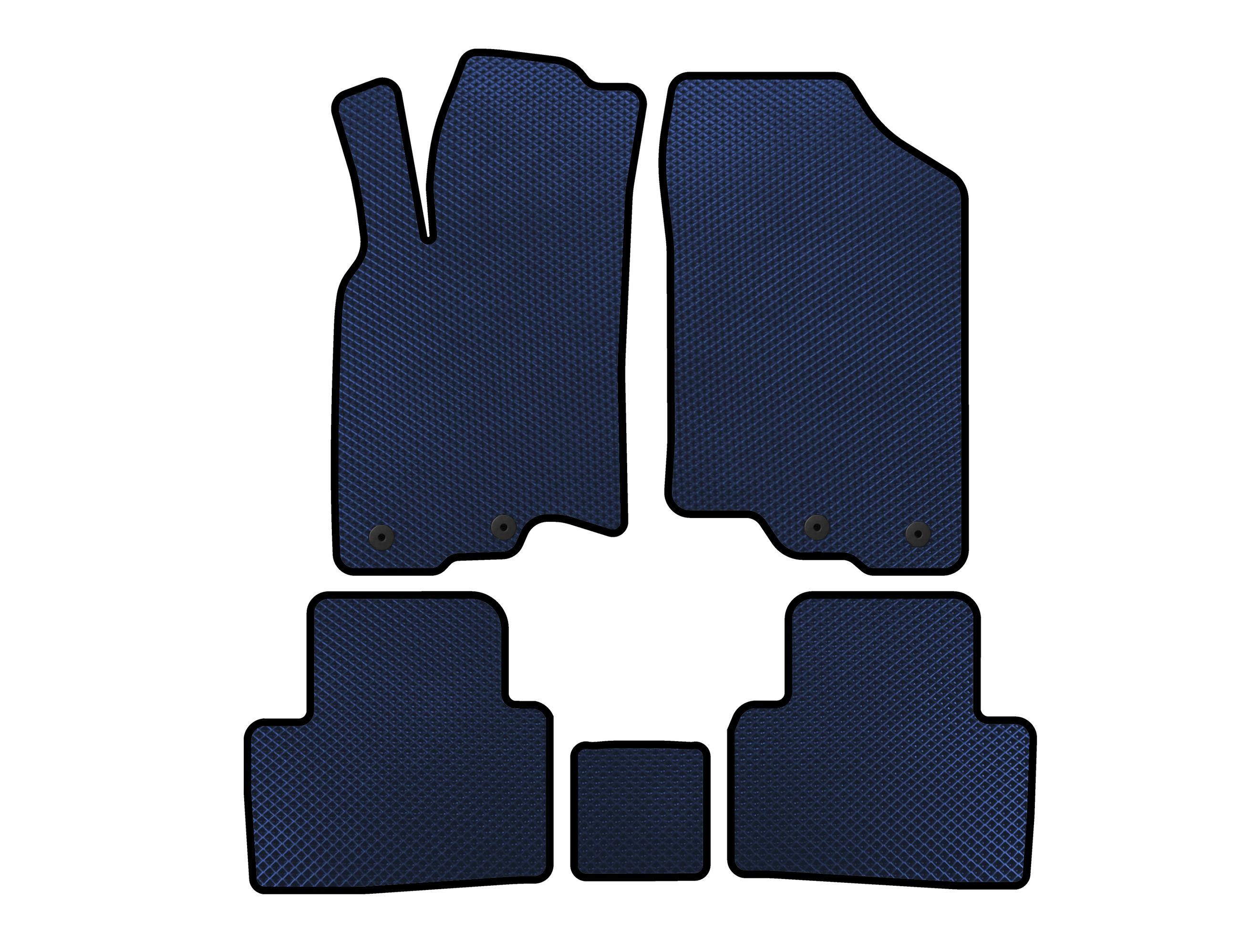 

EVA mats (HB, Hybrid, Blue) for Honda Insight II 2009-2014