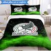 Mexico Football Emblem 3pcs Bedding,Including 1pc Duvet Cover And 2pcs Pillowcases Perfect for Christmas,Ideal for Bedroom, Dormitory