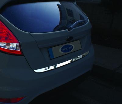 Trunk Edge (stainless Steel) OmsaLine - Italian Stainless Steel for Ford Fiesta 2008-2017