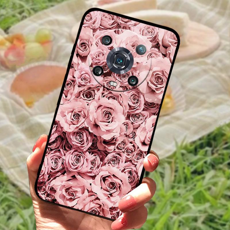 Pro Honor Magic 6 4 Lite 5G Pouzdro Módní Nárazuvzdorné Silikonové Pouzdro na Telefon Pro Honor Magic 4 Pro 5G Honor X9B 5G Ochranné Fundas
