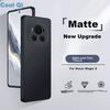 Phone Case for Honor Magic 6, Full Coverage Frosted Soft, Shockproof Protective Cover - Matte Black