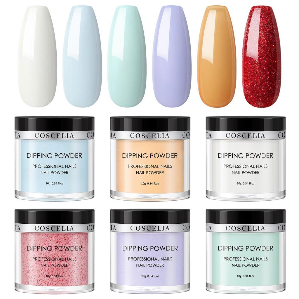 Nagelpulver-Tablett Für French Maniküre – Dip Powder Schale Mit Fingerrillen, 11x4.7cm